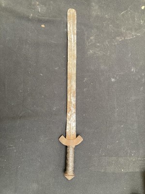 Lot 449 - A COLLECTION OF AFRICAN TRIBAL WEAPONS