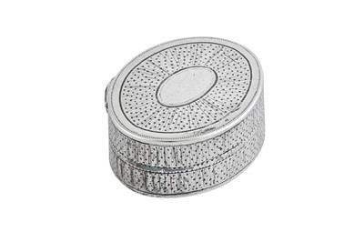 Lot 34 - A George III sterling silver vinaigrette, London 1797 by Thomas Phipps and Edward Robinson