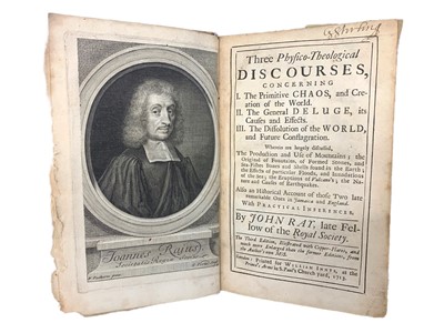 Lot 202 - Ray (John) Three Physico-Theological Discourses