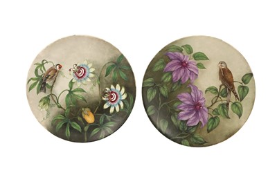 Lot 255 - A PAIR OF DOULTON BURSLEM CHARGERS, CIRCA 1880S