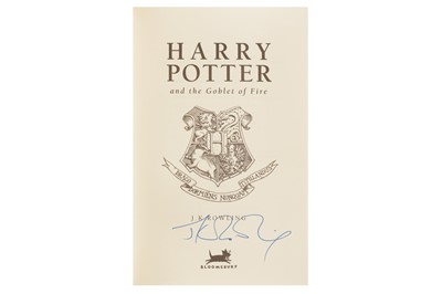 Lot 68 - Rowling: Harry Potter Novels. 7 vols. All signed. boxed.