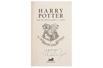 Lot 68 - Rowling: Harry Potter Novels. 7 vols. All signed. boxed.