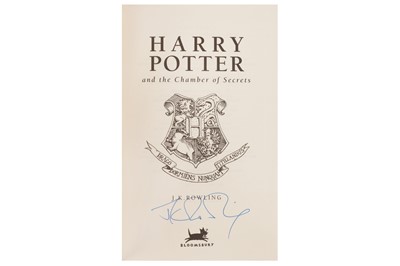 Lot 68 - Rowling: Harry Potter Novels. 7 vols. All signed. boxed.