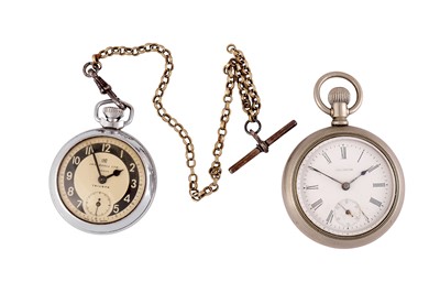 Lot 72 - AN INGRESOLL AND A WALTHAM POCKET WATCHES