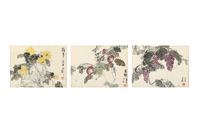 Lot 143 - ZHENGZE. Flowering and Fruiting Branches.