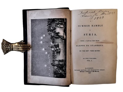 Lot 223 - Monro (Vere) A Summer Ramble in Syria