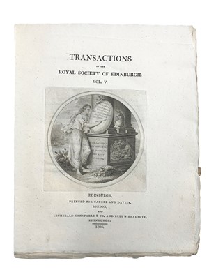 Lot 199 - Periodicals.- Transactions of the Royal Society of Edinburgh.