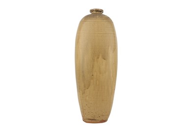Lot 359 - A LARGE GREEN STUDIO POTTERY VASE, 20TH CENTURY