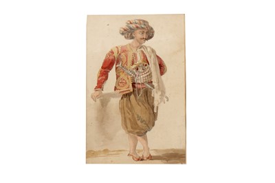 Lot 698 - ENGLISH SCHOOL COSTUME DESIGN (C. MID 19TH CENTURY)