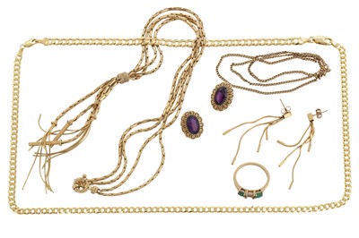 Lot 57 - A GROUP OF JEWELLERY
