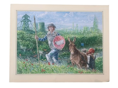 Lot 107 - Oakley: Henry's Quest. original artwork, 1986