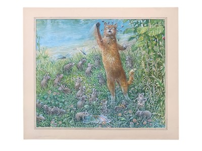 Lot 106 - Oakley. Spread Her Wings, original artwork.