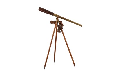 Lot 332 - A BRITISH WWI BROADHURST CLARKSON & CO SIGNALS MK II BRASS THREE DRAWER TELESCOPE