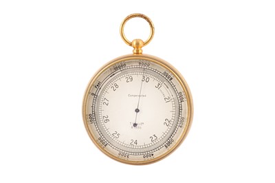 Lot 352 - A BRITISH MILITARY BAROMETER AND ALTIMETER, CIRCA 1940