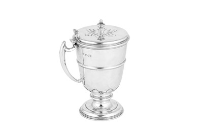 Lot 455 - An Elizabeth II sterling silver covered ewer or jug, London 1971 by Asprey’s