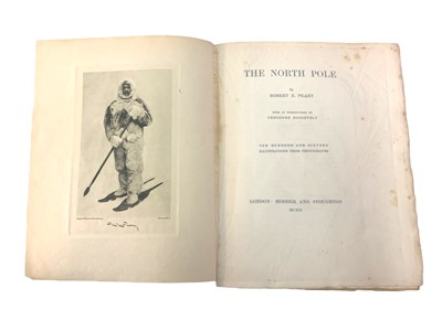 Lot 272 - Peary. The North Pole, deluxe edition. 1910