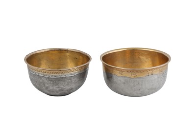 Lot 348 - A mid-18th century Swedish silver tumbler, Stockholm 1769 by Arvid Floberg (master 1763)