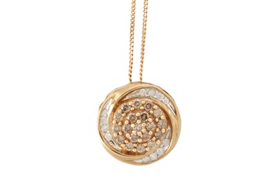 Lot 181 - A diamond pendant