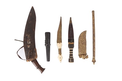 Lot 450 - A COLLECTION OF SOUTH ASIAN ARMS