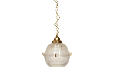 Lot 399 - PURE WHITE LINES, A 'MANHATTAN' PENDANT LIGHT