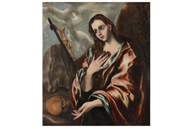 Lot 1 - CIRCLE OF DOMÉNIKOS THEOTOKÓPOULOS, CALLED EL GRECO  (CANDIA 1541-1614 TOLEDO)