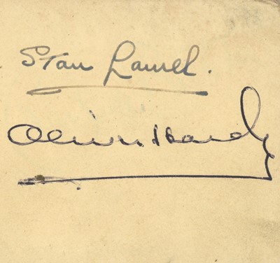 Lot 14 - Autograph Albums.- Actors & Entertainers