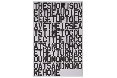 Lot 279 - CHRISTOPHER WOOL (AMERICAN B. 1955)