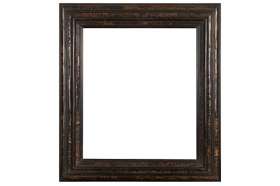 Lot 132 - A NORTHERN EUROPEAN 18TH CENTURY EBONISED AND TORTOISESHELL BOLECTION FRAME