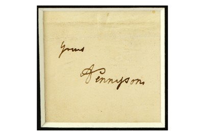Lot 154 - Tennyson (Alfred)