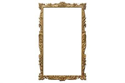 Lot 142 - A BRITISH 17TH CENTURY STYLE AURICULAR SUNDERLAND CARVED, PIERCED AND GILDED FRAME