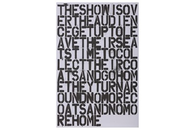 Lot 283 - CHRISTOPHER WOOL (AMERICAN B. 1955)