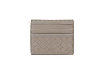 Lot 104 - Bottega Veneta Putty Intrecciato Cardholder