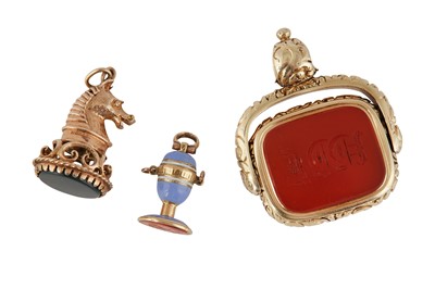 Lot 33 - THREE FOBS