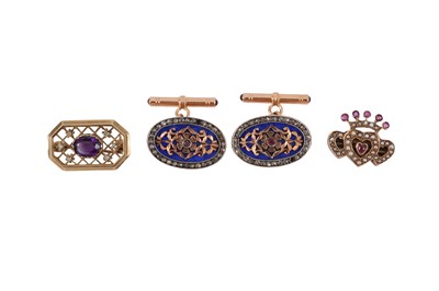 Lot 231 - A GROUP OF JEWELLERY