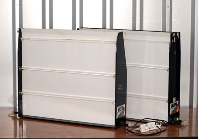 Lot 56 - 2 LARGE Nova Slot Processing & Washing Tanks - 20" x 24" (60cm x 50cm).