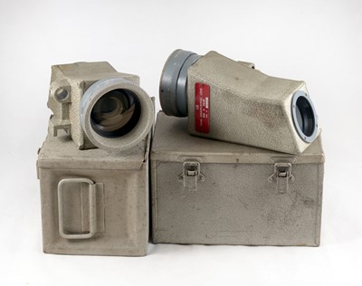 Lot 70 - Two Large GB 16mm Anamorphic Projector Lenses.