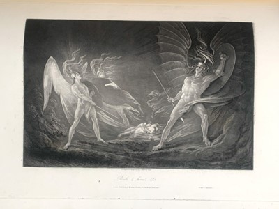 Lot 111 - Milton. Poetical Works. Ills John Martin., folio, 1794-7