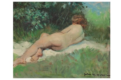 Lot 64 - JULES RENÈ HERVÈ (FRENCH 1887-1961)
