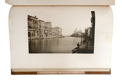 Lot 227 - Ongania (Ferdinand, editor & publisher) Streets and canals in Venice