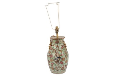 Lot 418 - A 19TH CENTURY CANTON PORCELAIN VASE