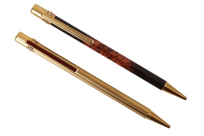Lot 272 - TWO FRENCH MUST DE CARTIER BALLPOINT PENS