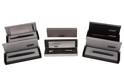 Lot 119 - A SET OF LAMY 2000 INDIVIDUALLY CASED PENS