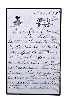 Lot 22 - AUTOGRAPH LETTER FROM PRINCESS MARY ADELAIDE, DUCHESS OF TECK