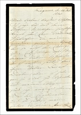 Lot 13 - AUTOGRAPH LETTER FROM VICTORIA, DUCHESS OF KENT AND MOTHER TO QUEEN VICTORIA