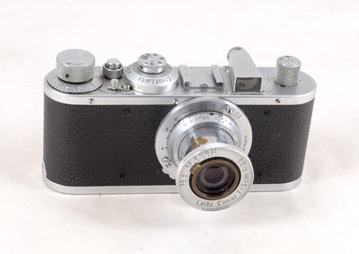 Lot 137 - A Chrome Leica Standard, circa 1939 #330380.