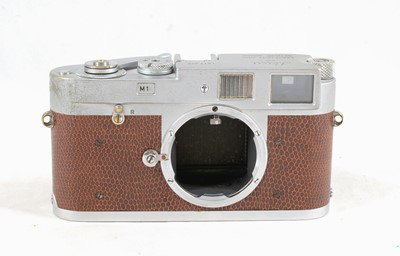 Lot 156 - A Recovered Chrome Leica M1, circa 1961.