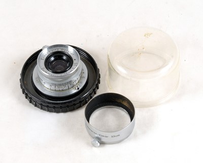 Lot 247 - Leitz Summaron 3.5cm f3.5 Screw Mount Lens.