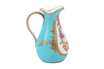 Lot 128 - A VINCENNES SMALL JUG,  (POT À EAU, BROC ORDINAIRE) CIRCA 1753