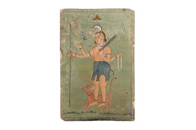Lot 571 - A HINDU YOGI OR ASCETIC