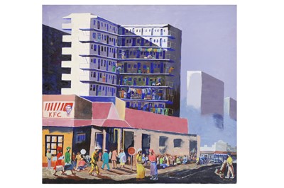 Lot 230 - MIKE MMUTLE (SOUTH AFRICAN 1948-2010)
